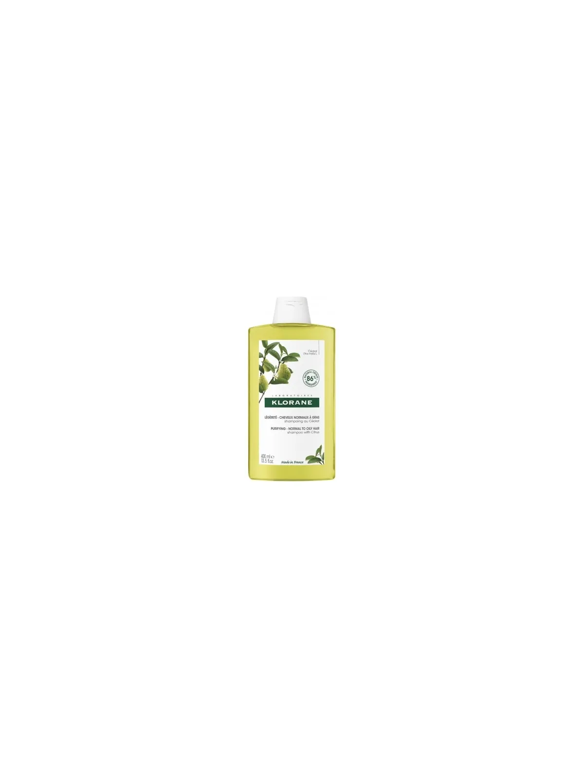KLORANE Shampoing Cheveux Normaux à Gras au Cédrat 400ML