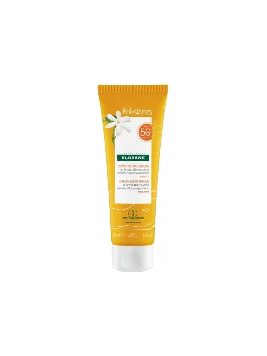 KLORANE Polysianes Crème Solaire Sublime SPF50+ 50ML