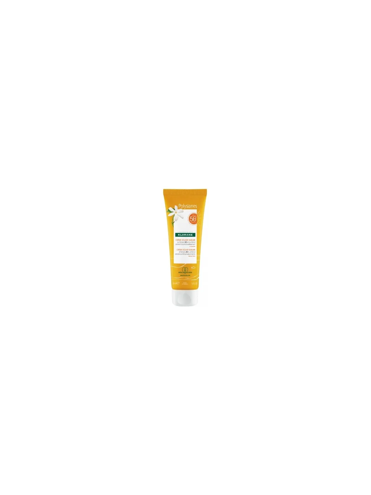 KLORANE Polysianes Crème Solaire Sublime SPF50+ 50ML