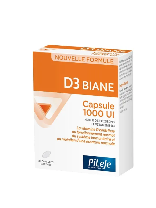 PILEJE D3 Biane 1000 Ui Caps 30