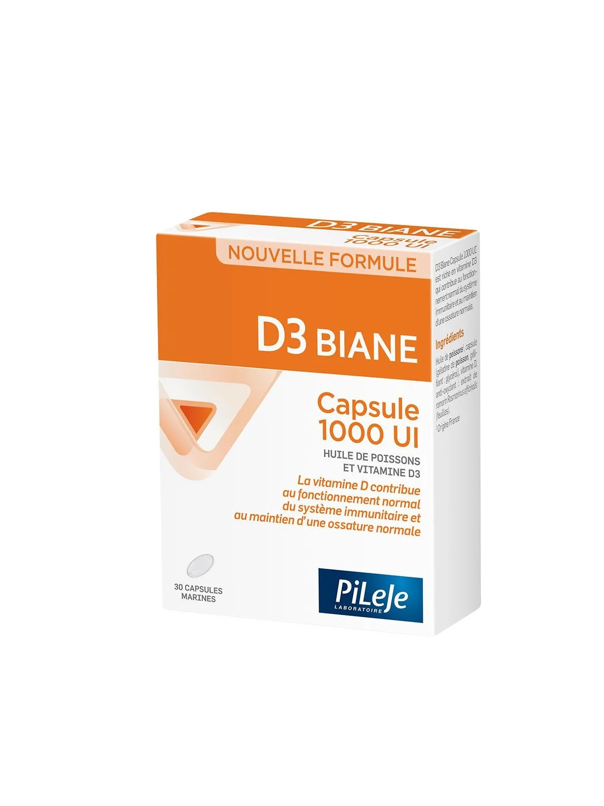 PILEJE D3 Biane 1000 Ui Caps 30