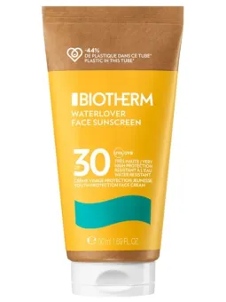 BIOTHERM Waterlover Face Sunscreen Crème Visage Protection Jeunesse SPF30 50 ml