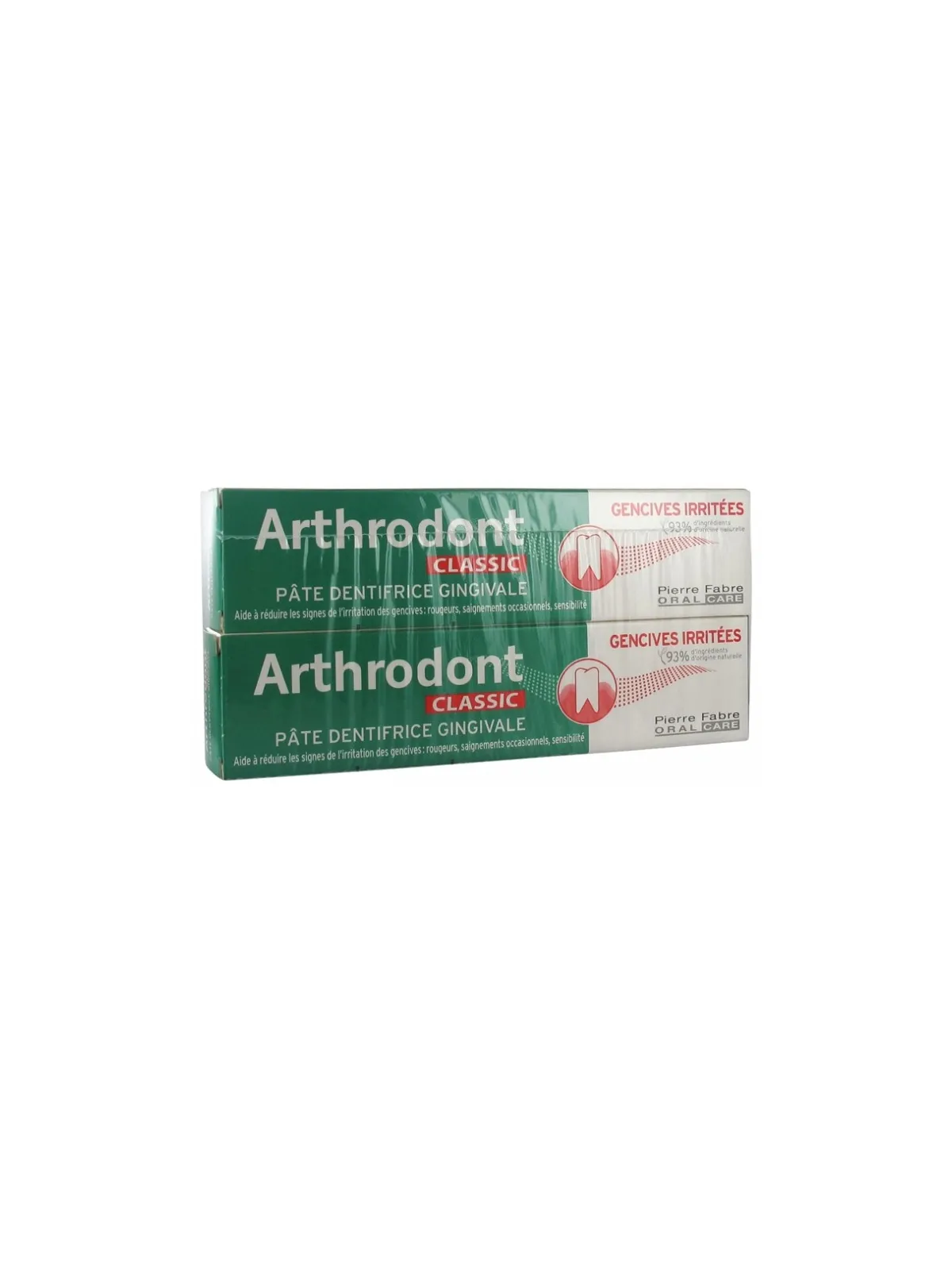 ARTHRODONT Classic Pâte Dentifrice Gingivale Lot de 2 x 75 ml
