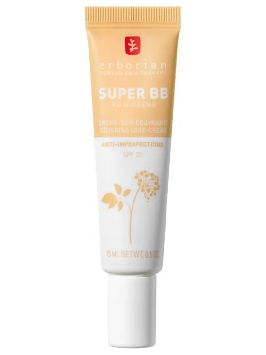 ERBORIAN Super BB au Ginseng 15 ml  Teinte : Nude