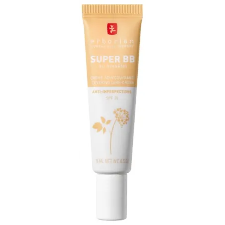 ERBORIAN Super BB au Ginseng 15 ml  Teinte : Nude