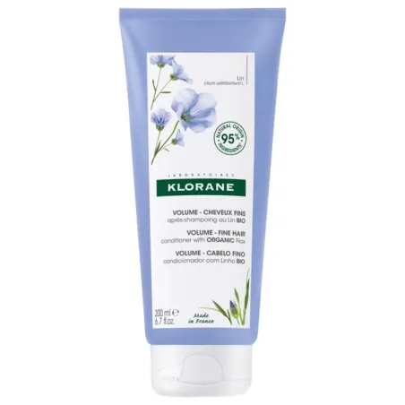 KLORANE Après-Shampoing Cheveux Fins au Lin Bio 200ML