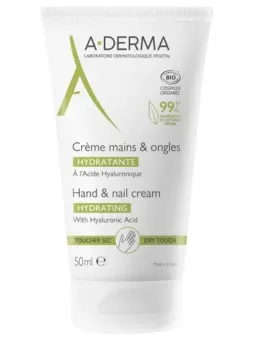 A-DERMA Crème Mains et Ongles Hydratante 50ML