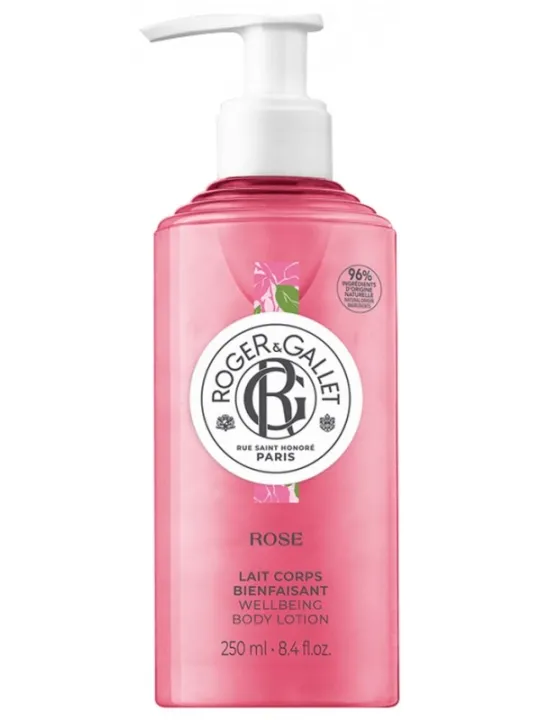 ROGER&GALLET Lait Corps Bienfaisant Rose 250ML