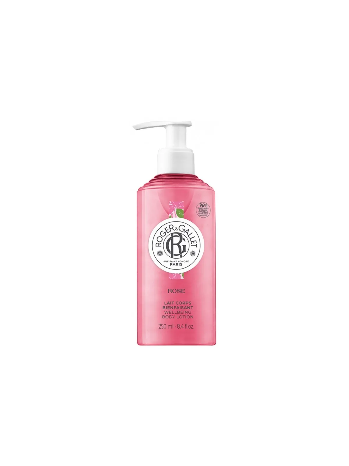 ROGER&GALLET Lait Corps Bienfaisant Rose 250ML