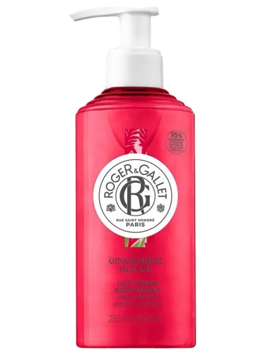 ROGER & GALLET Gingembre Rouge Lait Corps Bienfaisant 250ML