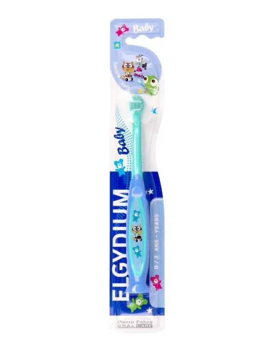 ELGYDIUM Baby Brosse A Dents Souple 0-2 ans