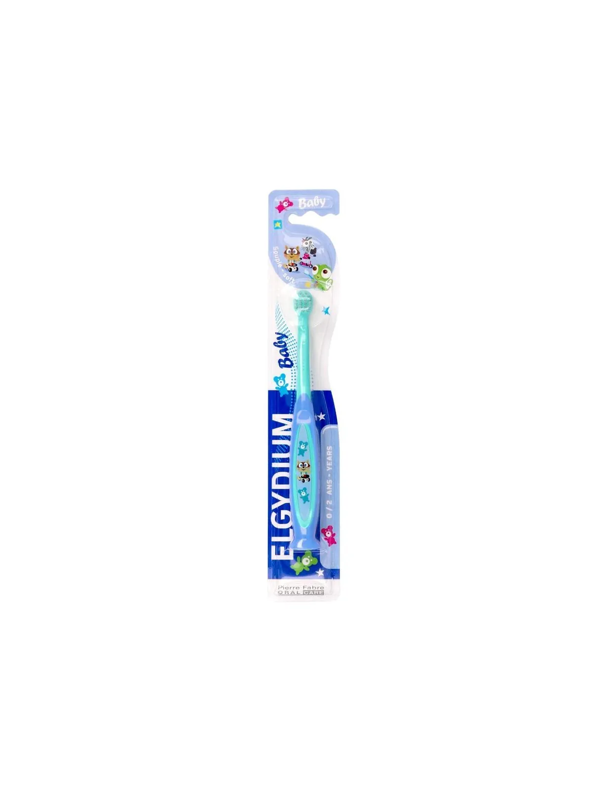 ELGYDIUM Baby Brosse A Dents Souple 0-2 ans