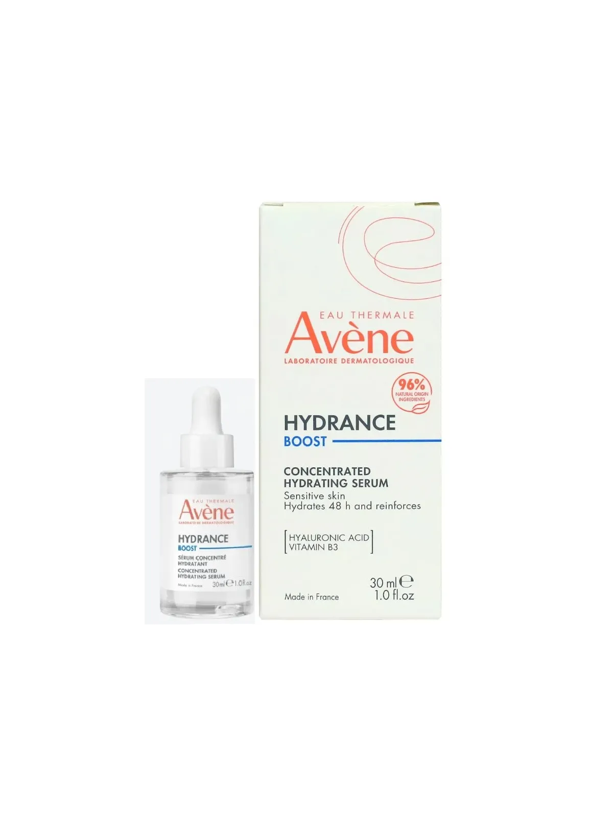AVENE Hydrance Boost Sérum Concentré Hydratant 30 ml
