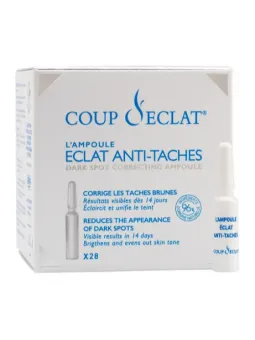 COUP D'ECLAT 28 ampoules éclat anti-taches