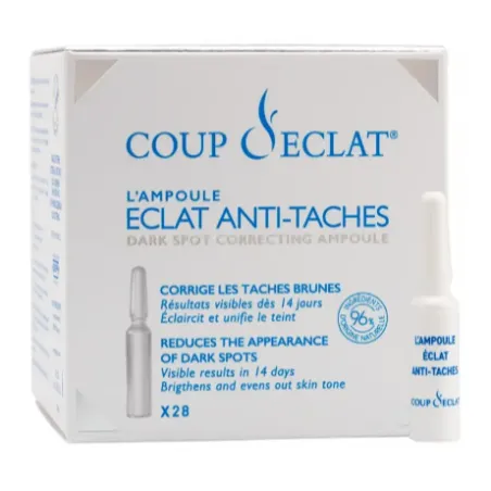 COUP D'ECLAT 28 ampoules éclat anti-taches