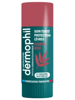 DERMOPHIL Soin Teinté Protection Lèvres 4g Teinte : Pourpre Rosé