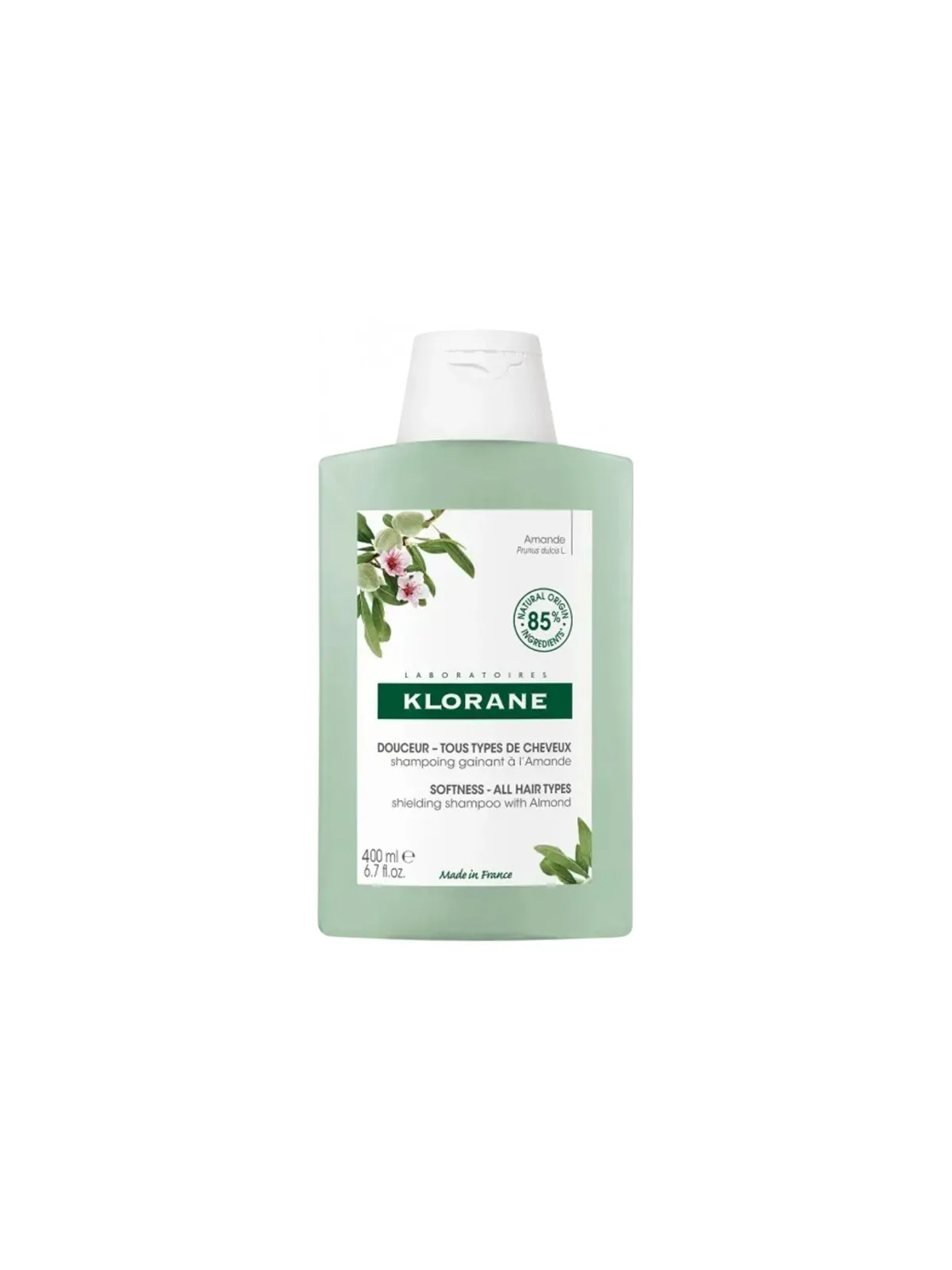 KLORANE Douceur Shampoing Gainant à l'Amande 400 ml