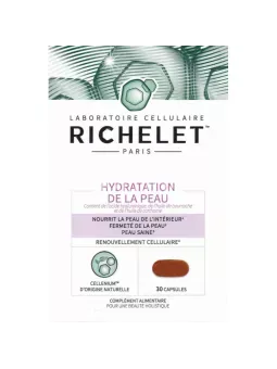 RICHELET Hydratation de La Peau Capsules boite de 30