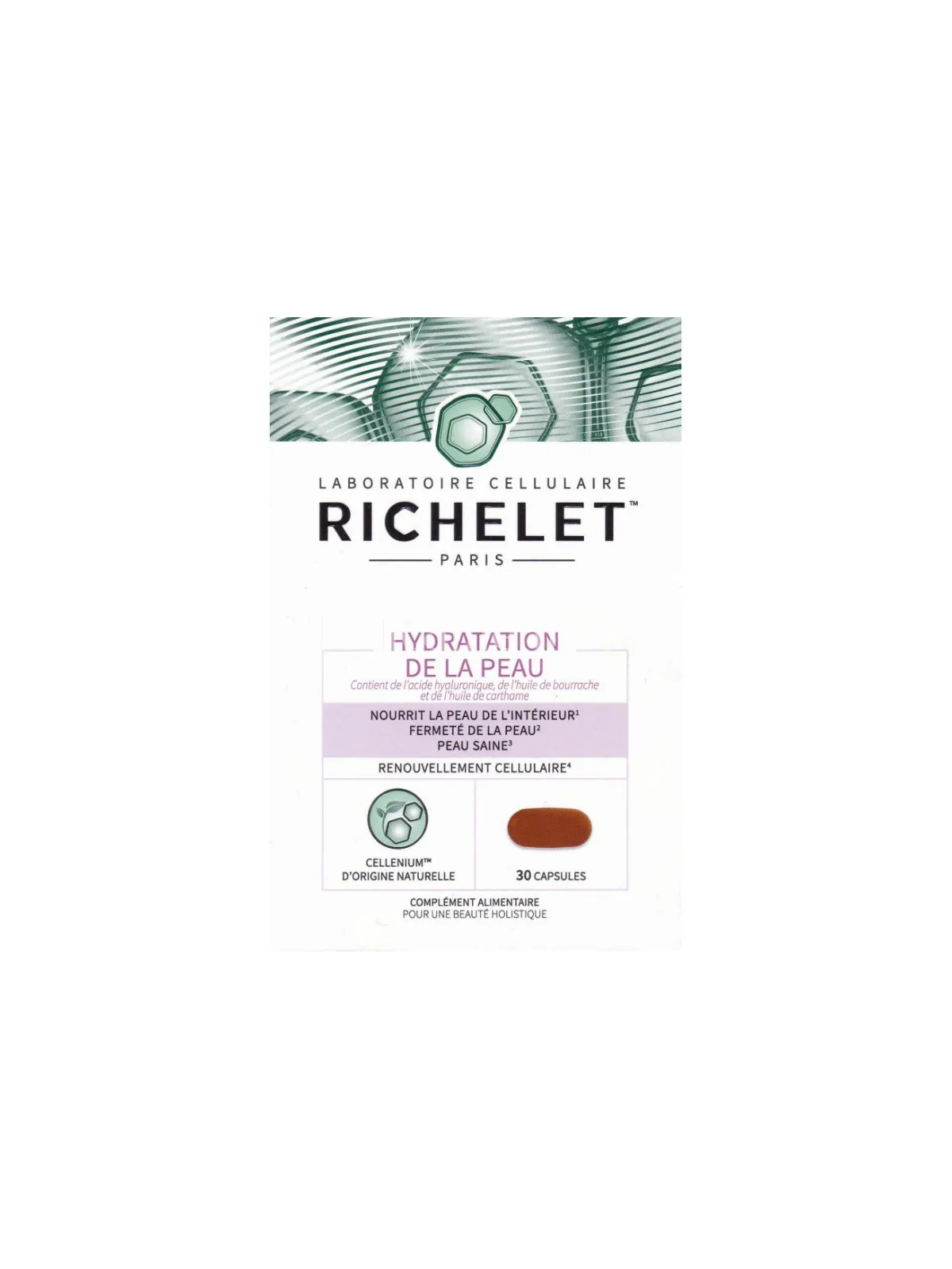 RICHELET Hydratation de La Peau Capsules boite de 30