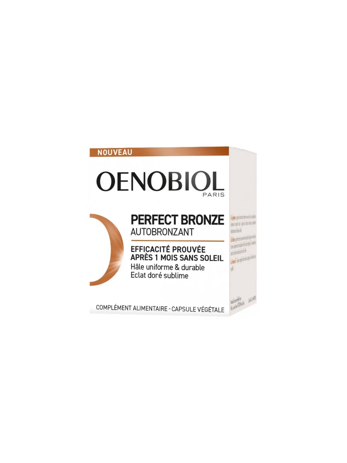 OENOBIOL Perfect Bronze Autobronzant 30 Capsules