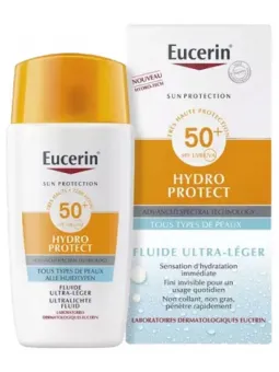 EUCERIN Sun Protection Hydro Protect Fluide Ultra-Léger SPF50+ 50 ml
