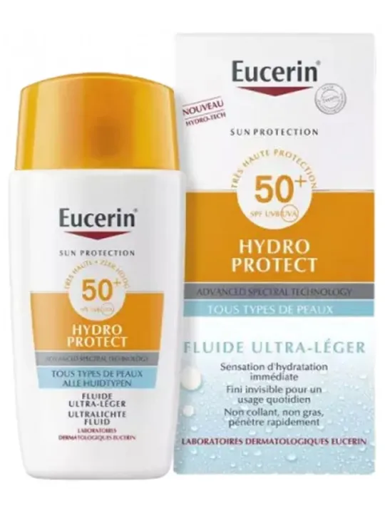 EUCERIN Sun Protection Hydro Protect Fluide Ultra-Léger SPF50+ 50 ml