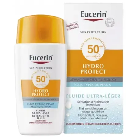 EUCERIN Sun Protection Hydro Protect Fluide Ultra-Léger SPF50+ 50 ml