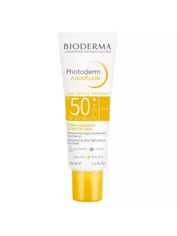 BIODERMA Photoderm Aquafluide Texture ultra-légère hydratante SPF50+ 40ml