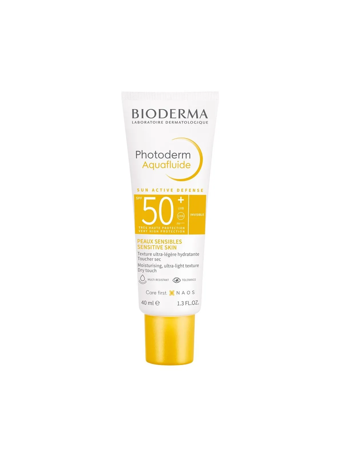 BIODERMA Photoderm Aquafluide Texture ultra-légère hydratante SPF50+ 40ml