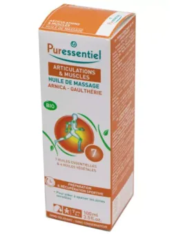 PURESSENTIEL Articulations et Muscles Huile de Massage 100ml