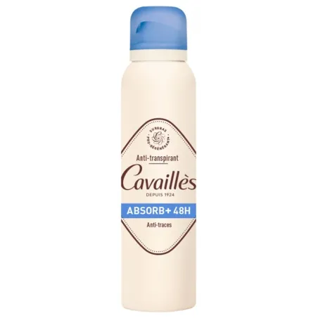 ROGE CAVAILLES Absorb+ 48H Déodorant Anti-Traces Spray 150 ml