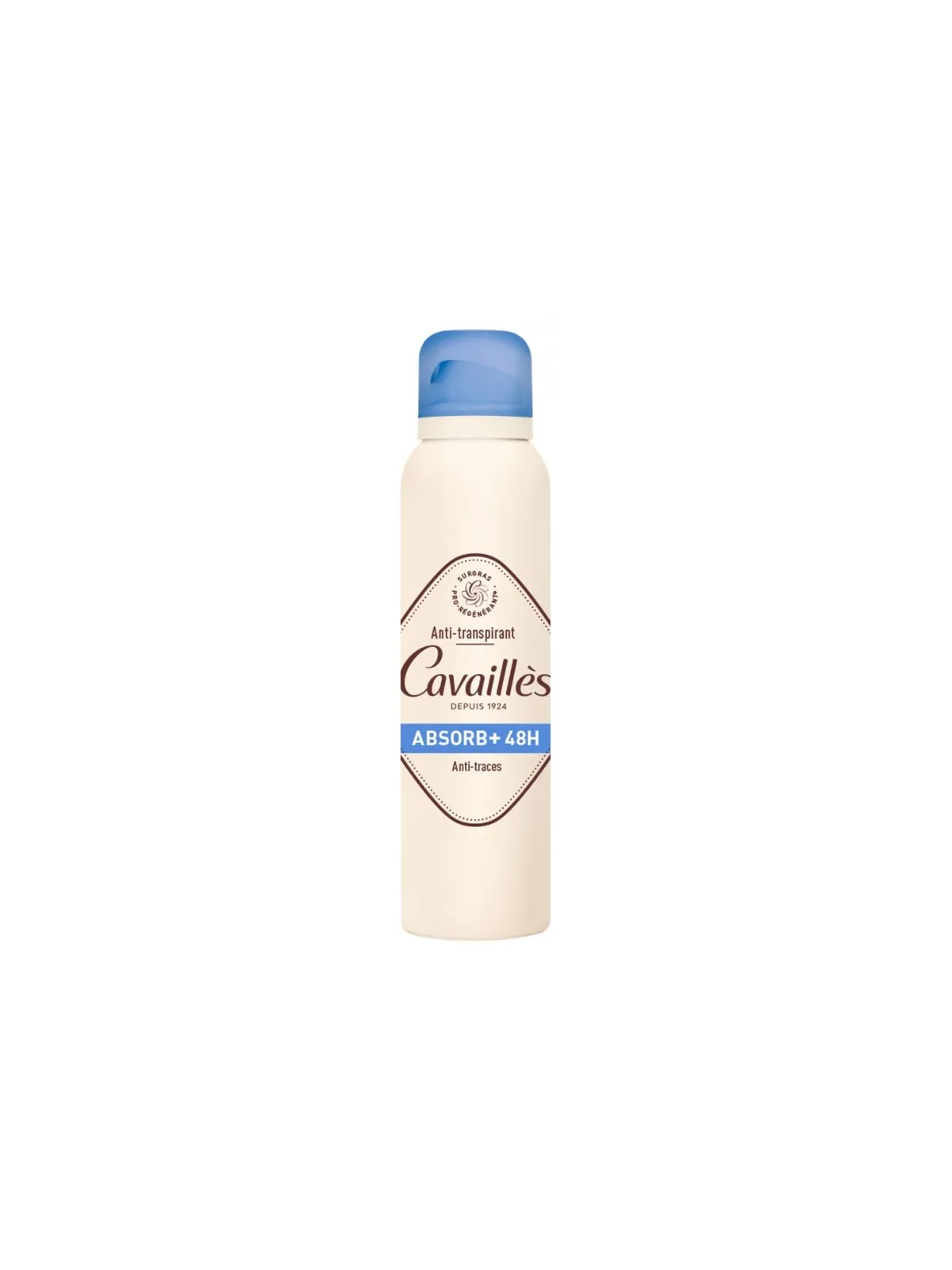 ROGE CAVAILLES Absorb+ 48H Déodorant Anti-Traces Spray 150 ml
