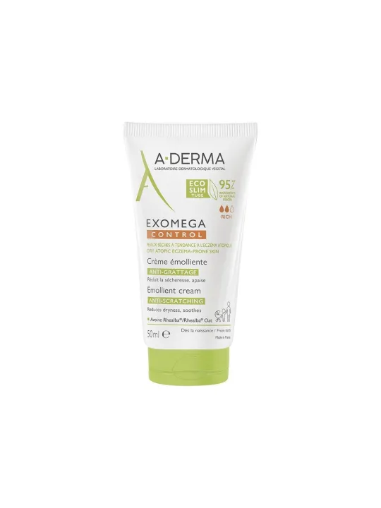 A-DERMA Exomega Control Crème émolliente anti-grattage 50ml