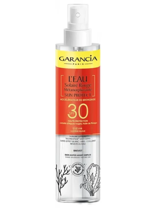 GARANCIA L'Eau Solaire Rouge Métamorphosante Sun Protect SPF30 150 ml