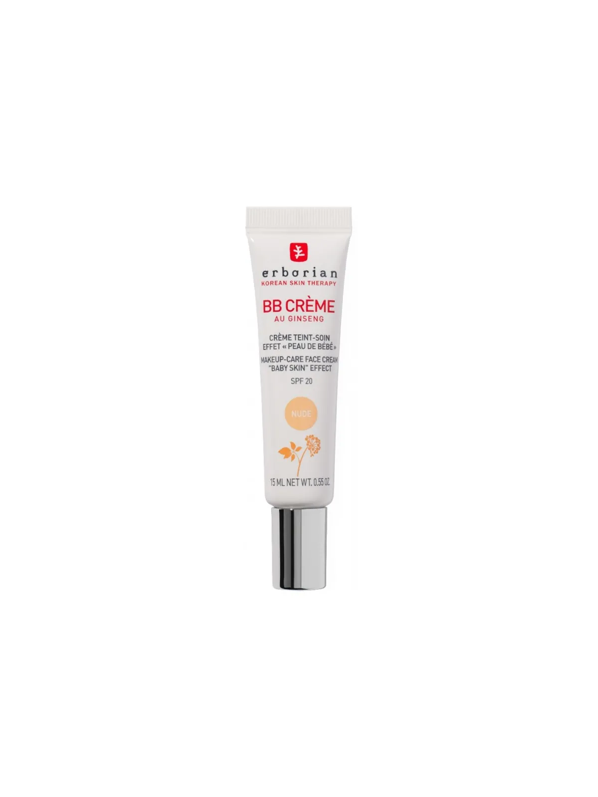 ERBORIAN BB Crème au Ginseng 15 ml Teinte : Nude