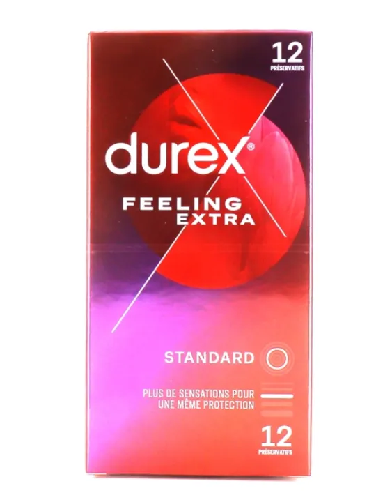 DUREX Feeling Extra 12 Préservatifs