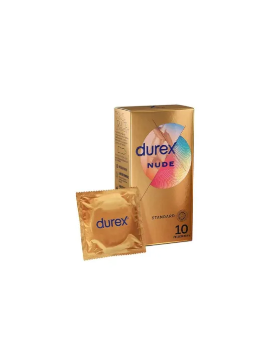 DUREX Nude Standard 10 Préservatifs