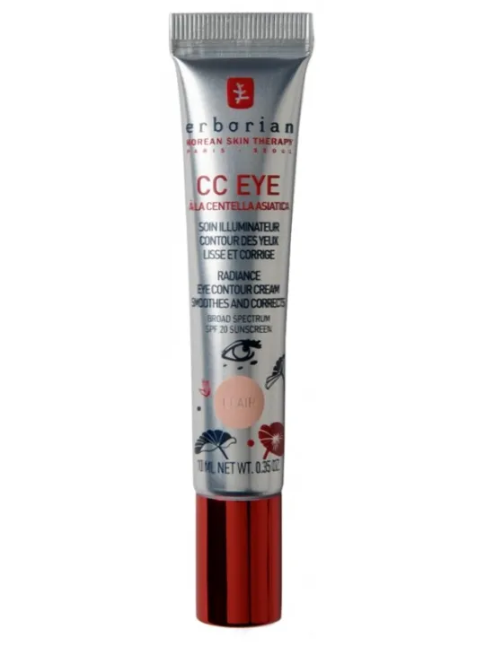 ERBORIAN CC Eye Soin Illuminateur Contour des Yeux 10 ml  Teinte : Clair