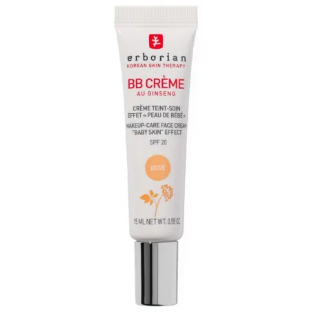 ERBORIAN BB Crème au Ginseng 15 ml  Teinte : Doré