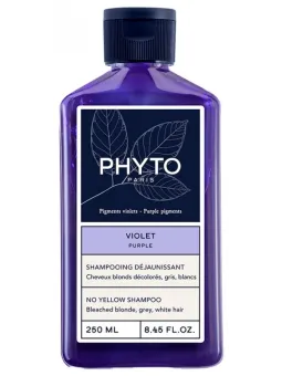 PHYTO Violet Shampoing Déjaunissant 250ML
