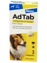 ADTAB Antiparasitaire Interne Chien de +22 à 45kg Comprimés à Croquer boite de 3
