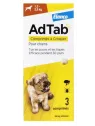 ADTAB Antiparasitaire Interne Chien de 1.3 à 2.5kg  3 Comprimés à Croquer