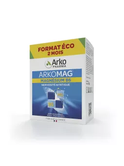ARKOPHARMA Arkomag Magnésium B6 Nervosité et Fatigue 120 Gélules