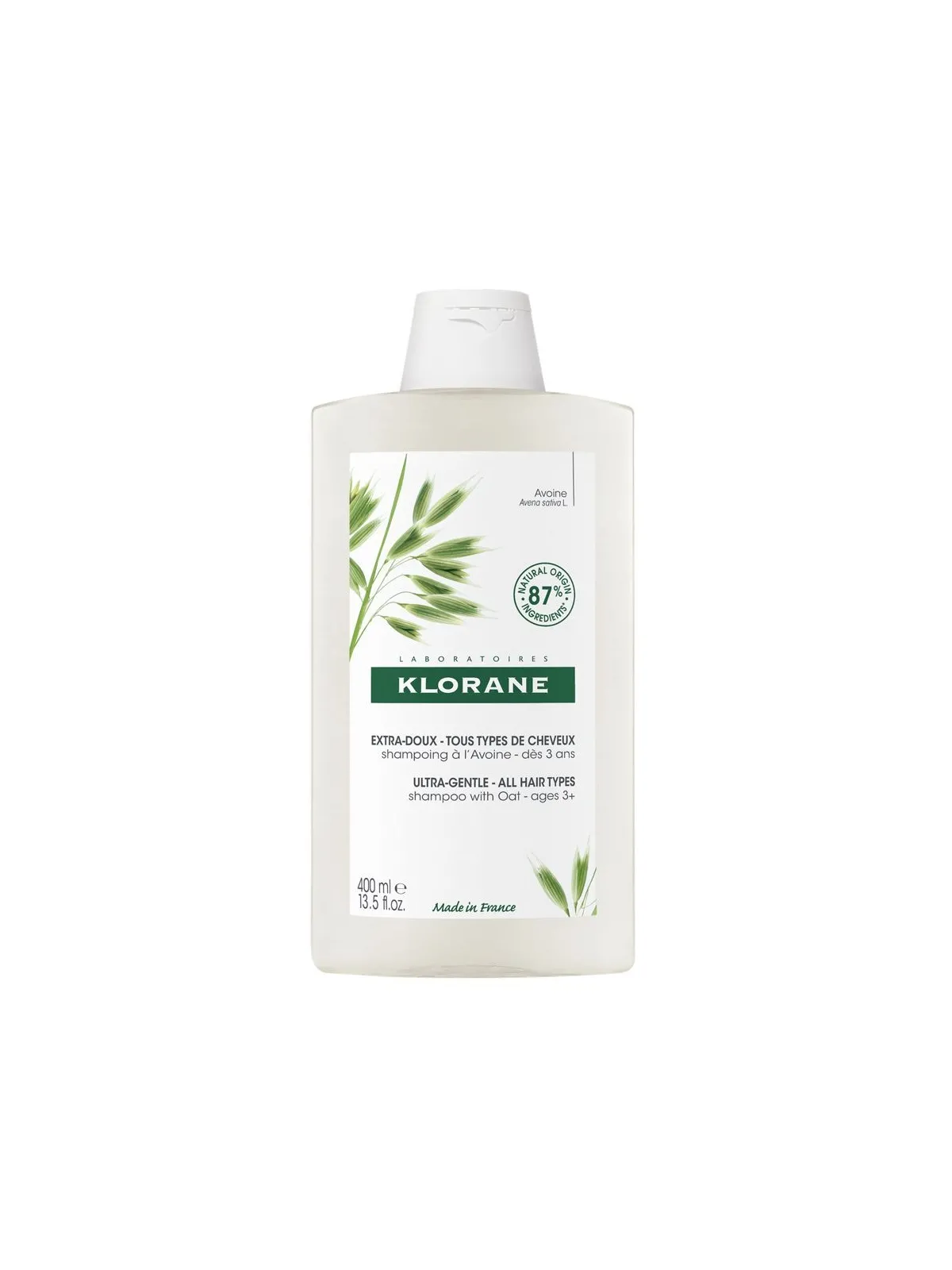 KLORANE Shampoing Extra-doux Avoine 400ml