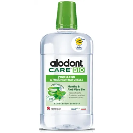 ALODONT CARE BIO Bain de Bouche Protection et Fraîcheur Bio 100ml
