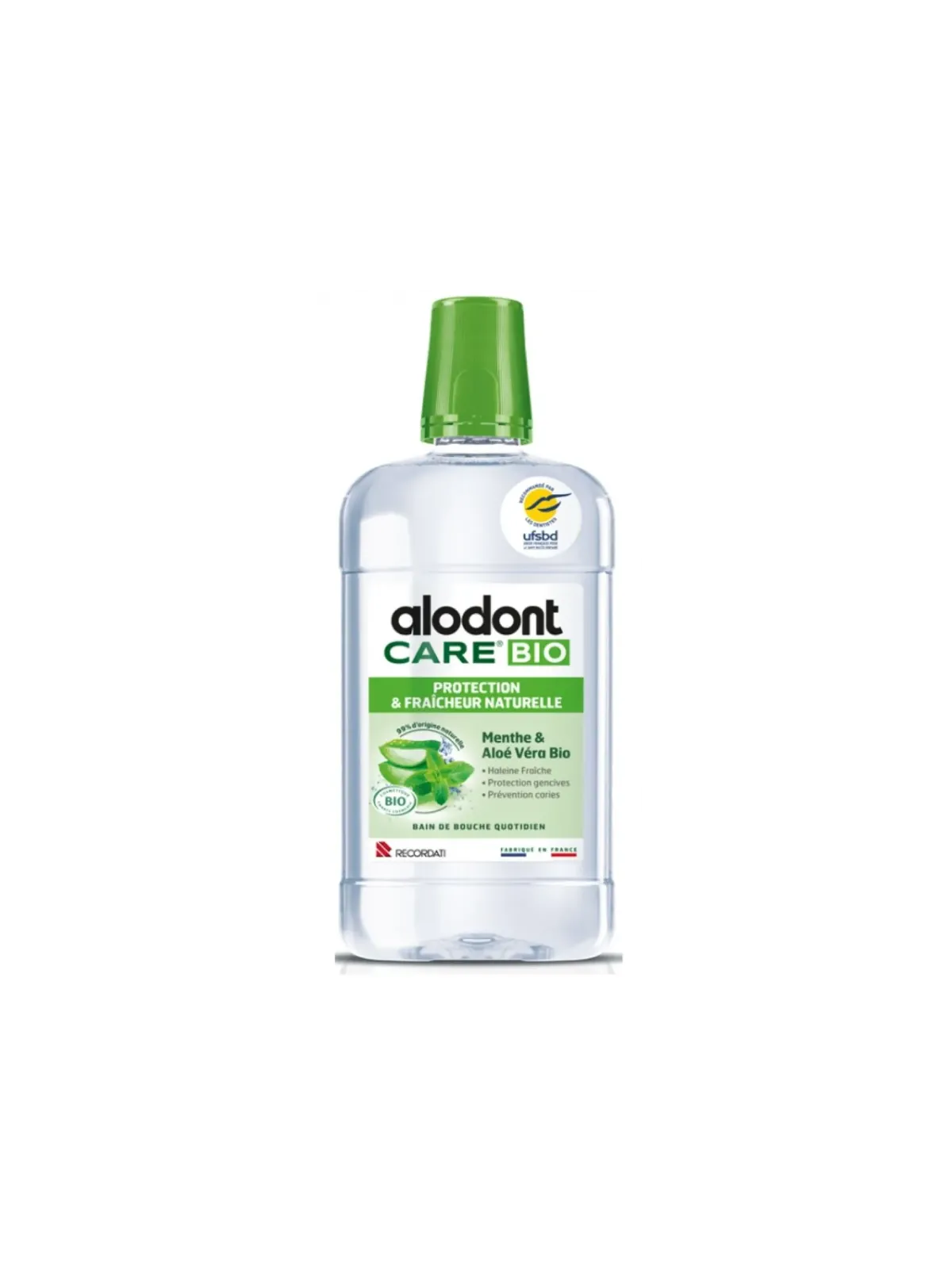 ALODONT CARE BIO Bain de Bouche Protection et Fraîcheur Bio 100ml