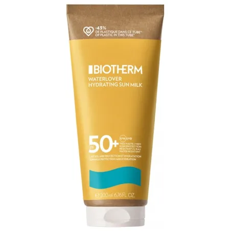 BIOTHERM Waterlover Lait Solaire Protection et Hydratation SPF50+ 200 ml