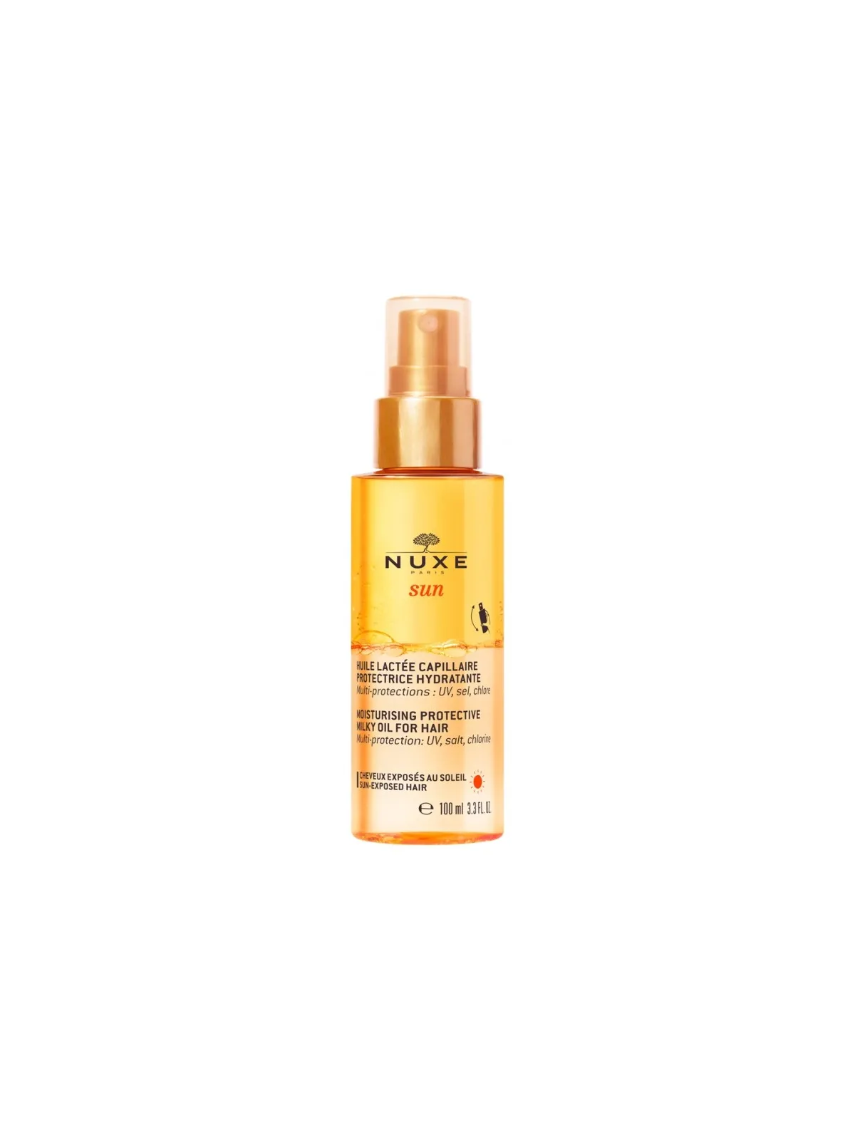 NUXE Sun Huile Lactée Capillaire 100 ml