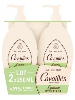 ROGE CAVAILLES Soin Lavant Intime Hydratant Lot de 2 x 250 ml