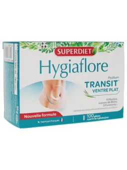 SUPERDIET Hygiaflore Transit Ventre Plat 100 Gélules